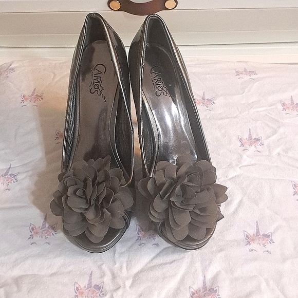 CARLOS SANTANA PEEP TOES - Picture 3 of 6